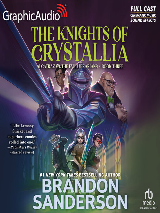 Title details for Alcatraz Versus the Knights of Crystallia by Brandon Sanderson - Wait list